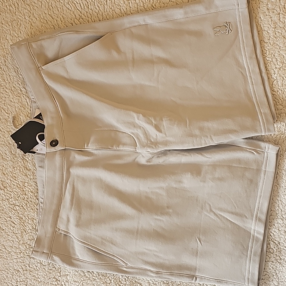 Psycho Bunny Dayton Beige Knit Short, Men's Size XL - NWT